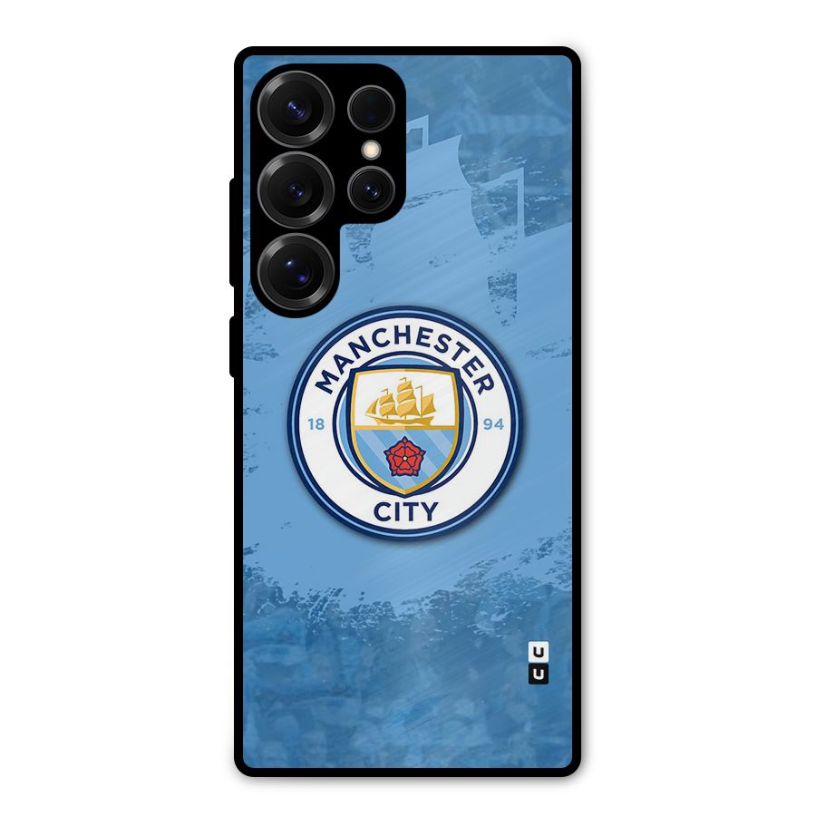 Manchester City Club Metal Back Case for Galaxy S25 Ultra