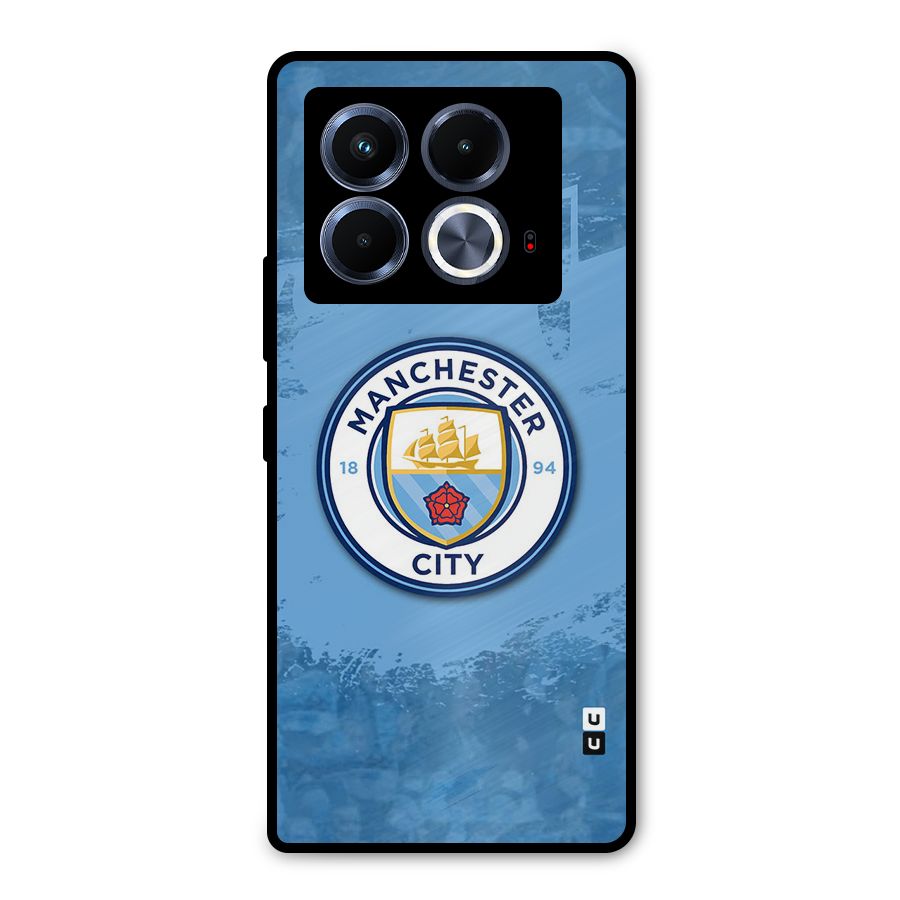 Manchester City Club Metal Back Case for Infinix Note 40 5G