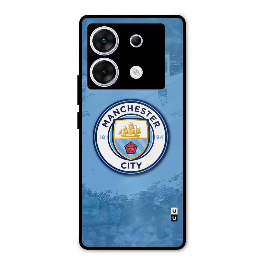 Manchester City Club Metal Back Case for Infinix Zero 30 5G