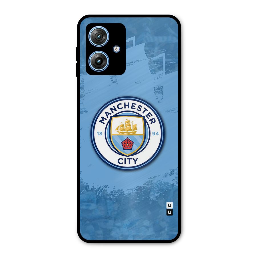 Manchester City Club Metal Back Case for Moto G54