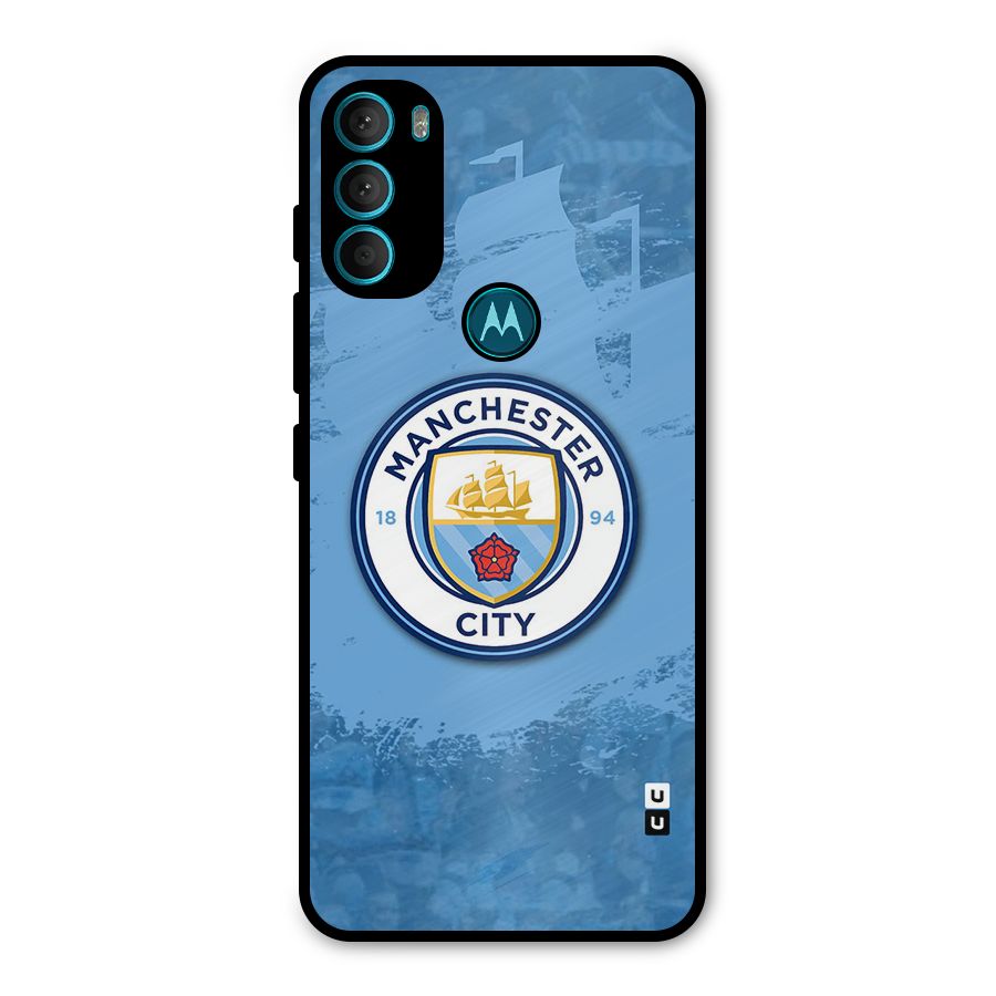 Manchester City Club Metal Back Case for Moto G71 5G