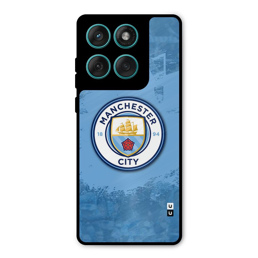 Manchester City Club Metal Back Case for Motorola Edge 60