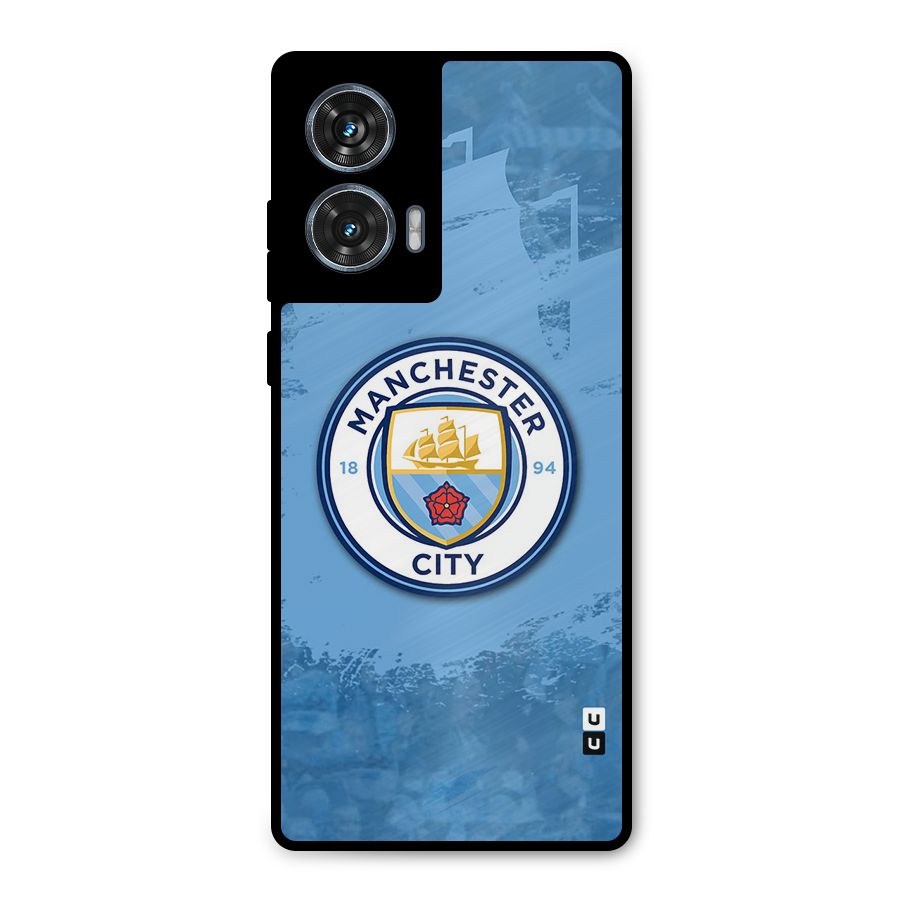 Manchester City Club Metal Back Case for Motorola G96