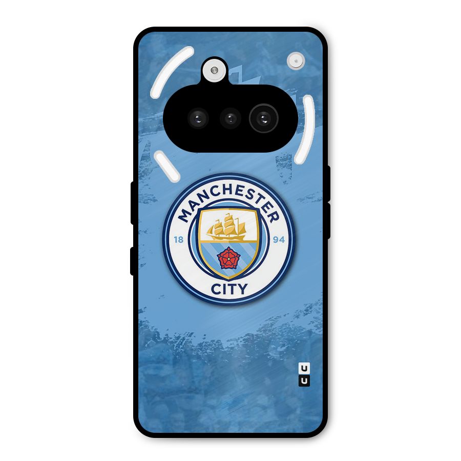Manchester City Club Metal Back Case for Nothing Phone 3a