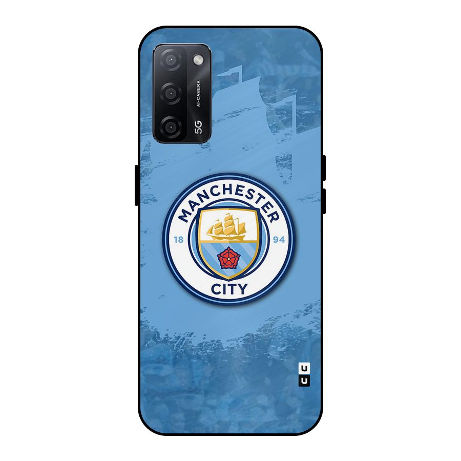 Manchester City Club Metal Back Case for Oppo A53s 5G