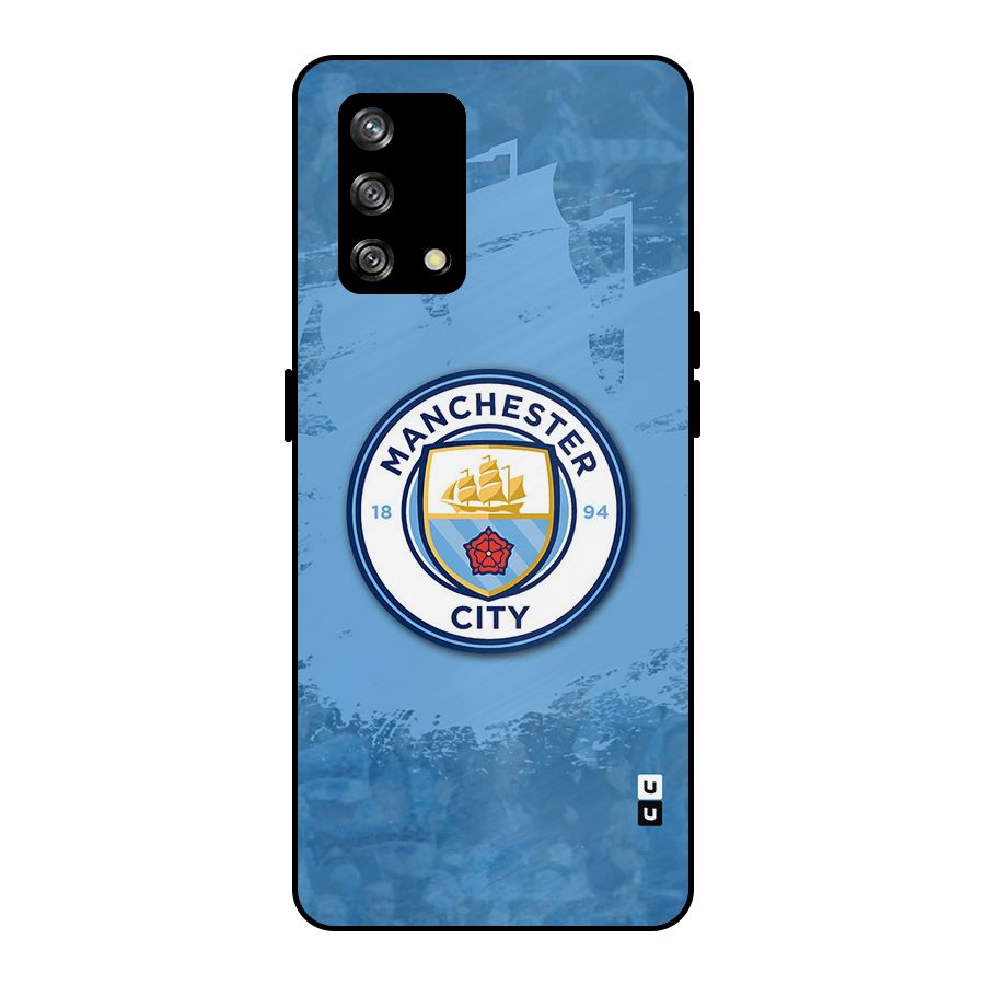 Manchester City Club Metal Back Case for Oppo F19