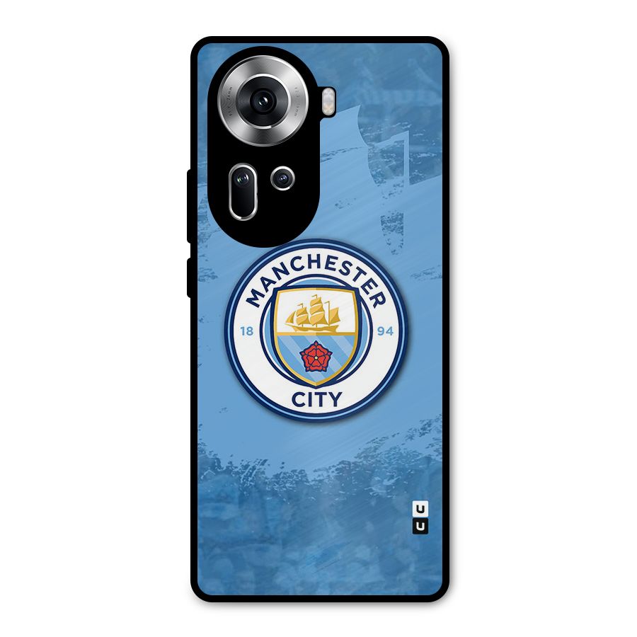 Manchester City Club Metal Back Case for Oppo Reno11 5G
