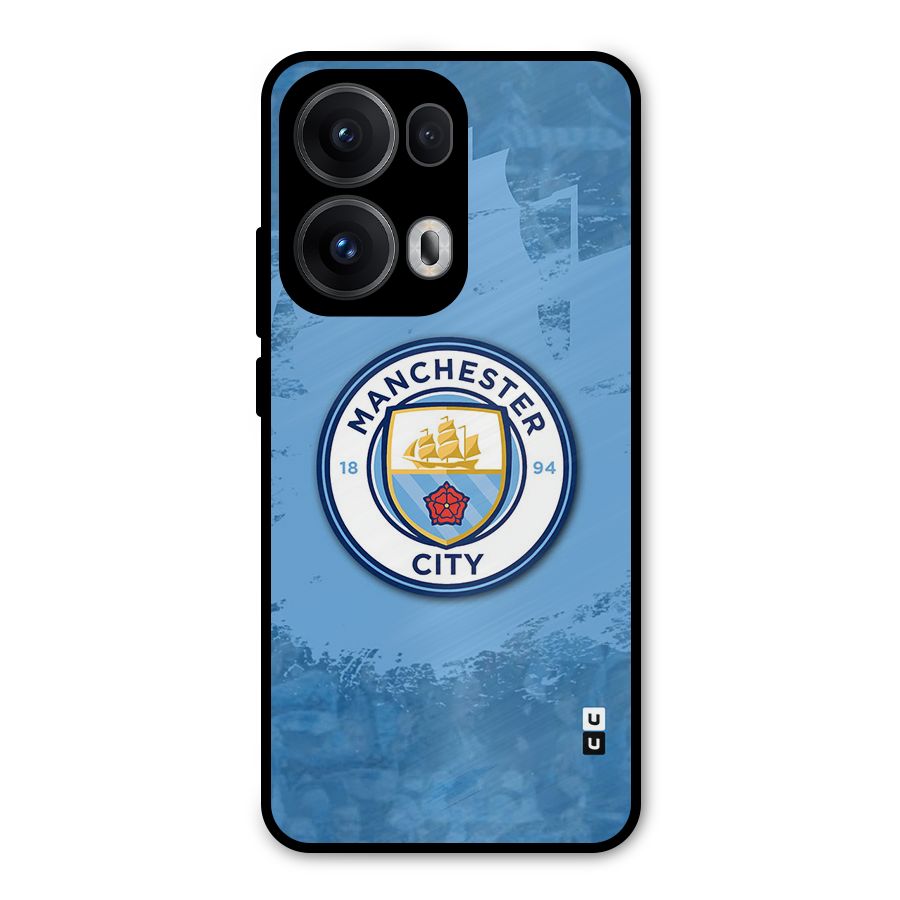 Manchester City Club Metal Back Case for Oppo Reno13 Pro
