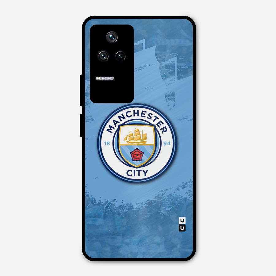 Manchester City Club Metal Back Case for Poco F4 5G