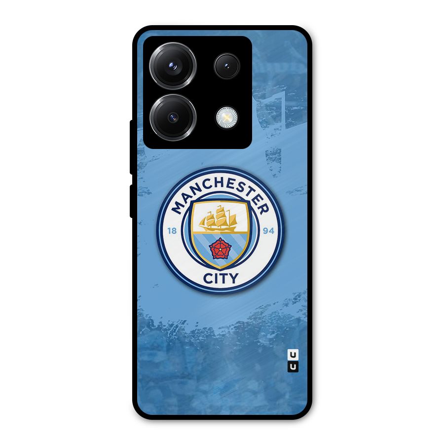 Manchester City Club Metal Back Case for Poco X6