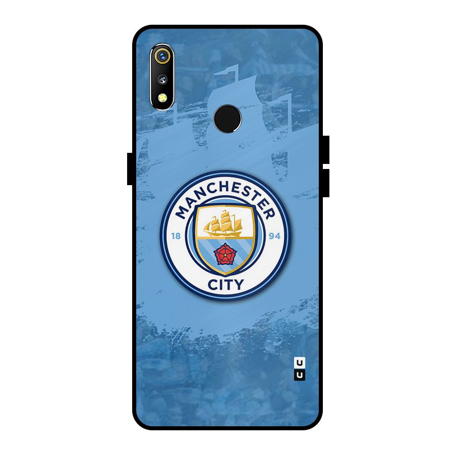 Manchester City Club Metal Back Case for Realme 3i