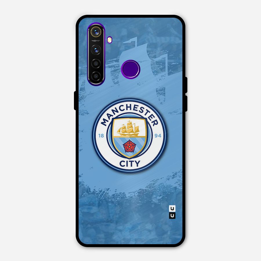 Manchester City Club Metal Back Case for Realme 5 Pro