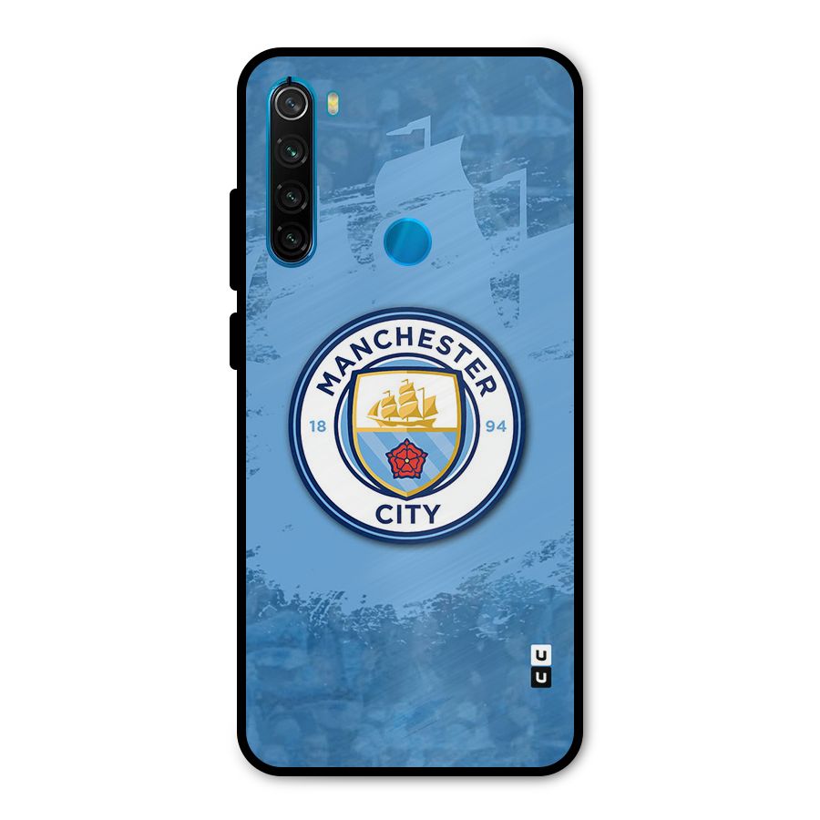 Manchester City Club Metal Back Case for Redmi Note 8
