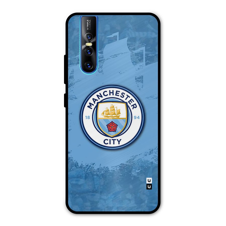 Manchester City Club Metal Back Case for Vivo V15 Pro