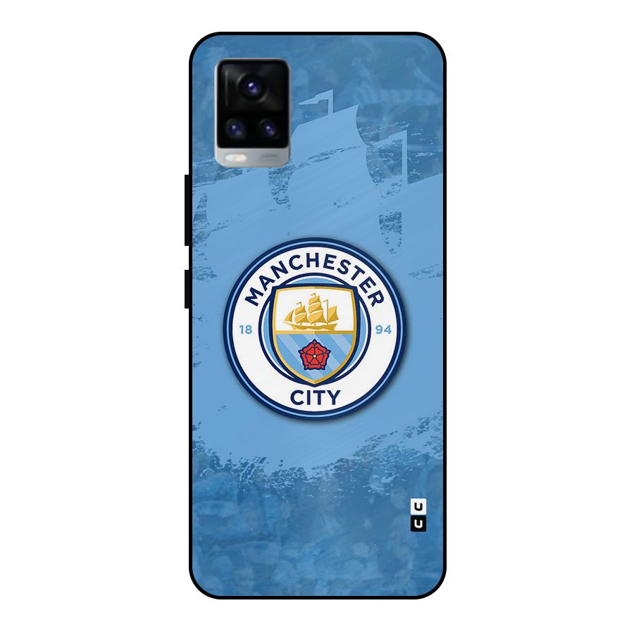 Manchester City Club Metal Back Case for Vivo V20 2021