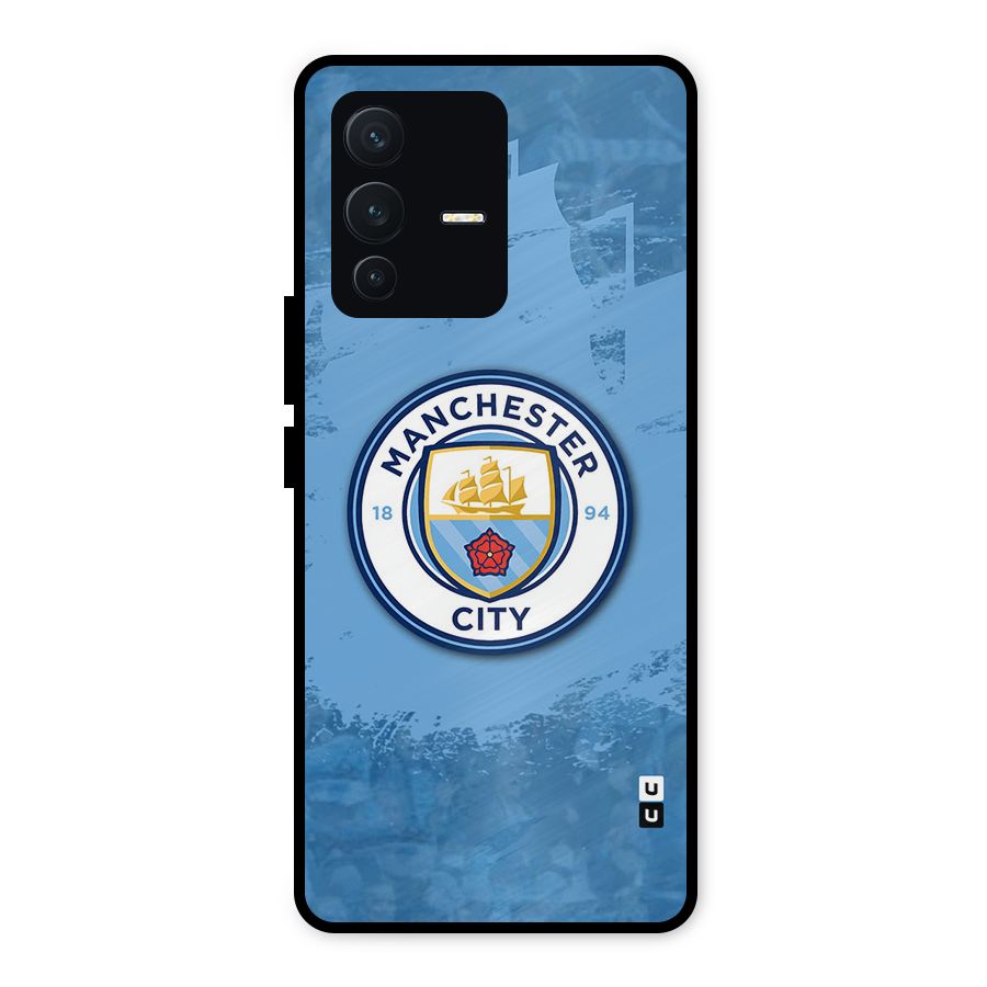 Manchester City Club Metal Back Case for Vivo V23 5G