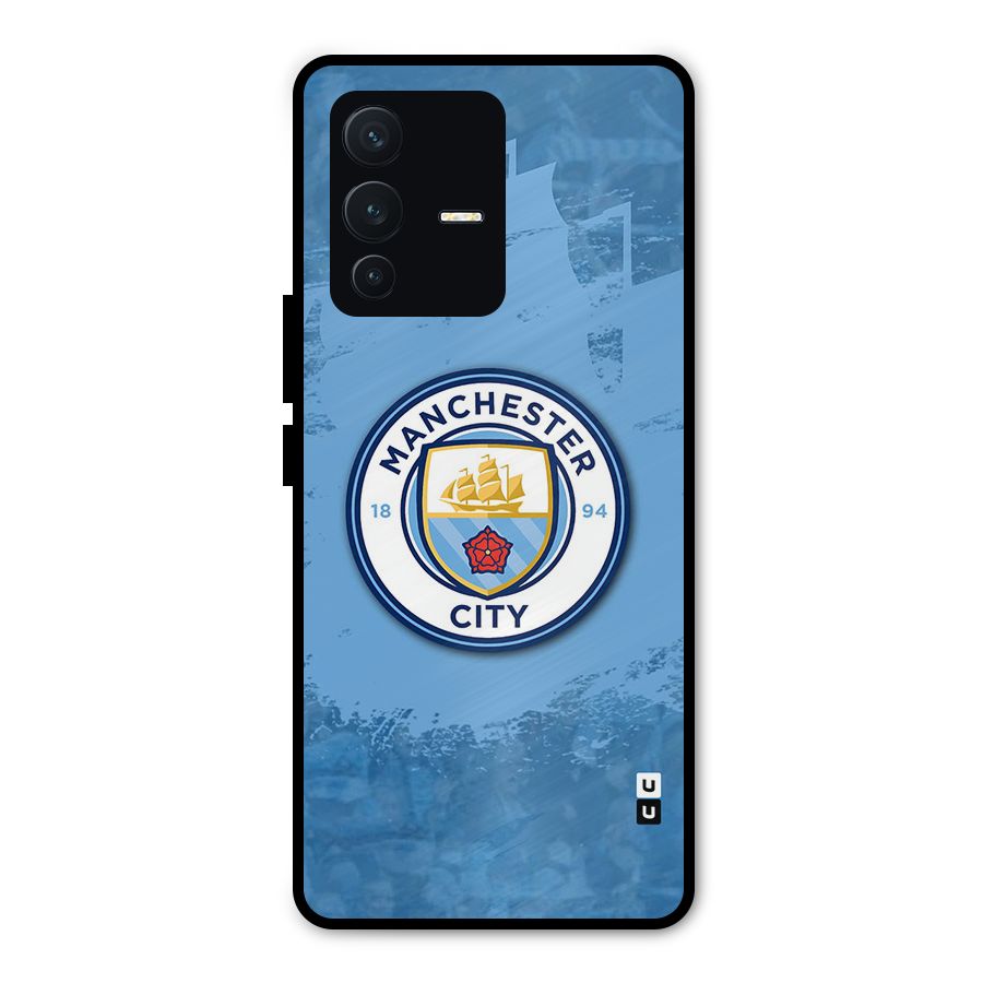 Manchester City Club Metal Back Case for Vivo V23 Pro