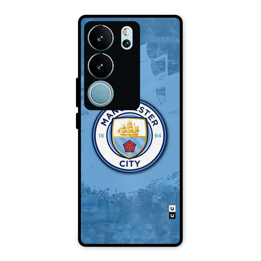 Manchester City Club Metal Back Case for Vivo V29