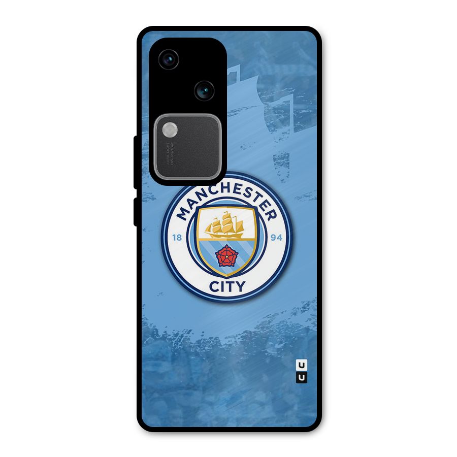 Manchester City Club Metal Back Case for Vivo V30