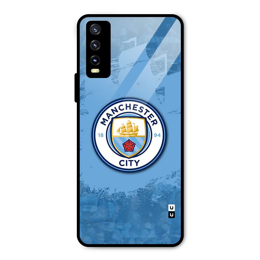 Manchester City Club Metal Back Case for Vivo Y20g