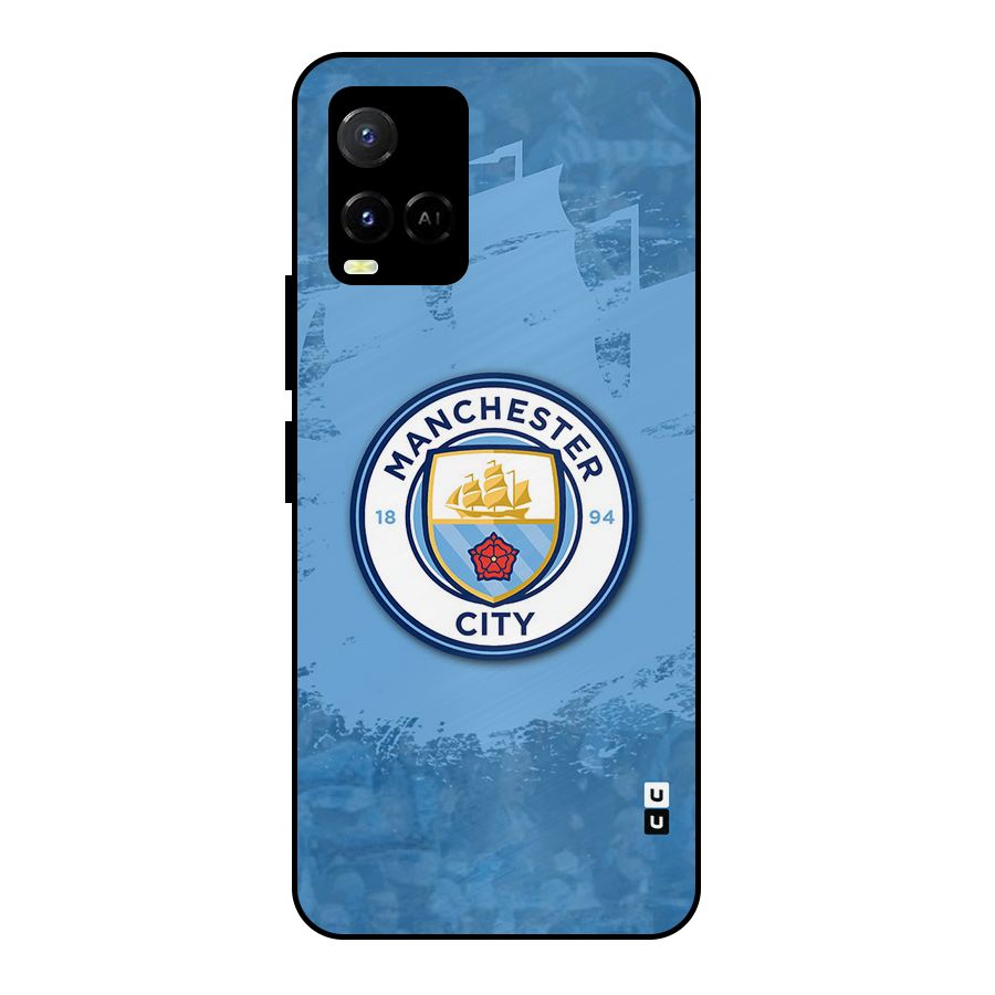 Manchester City Club Metal Back Case for Vivo Y21T