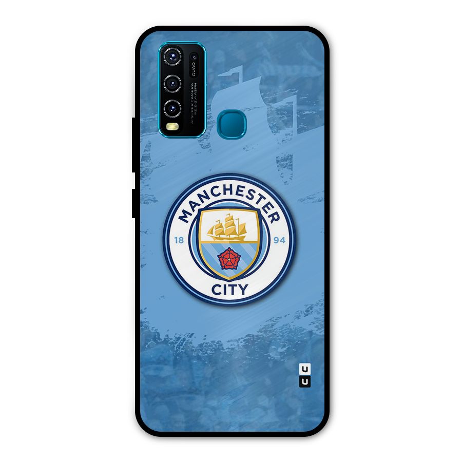 Manchester City Club Metal Back Case for Vivo Y30