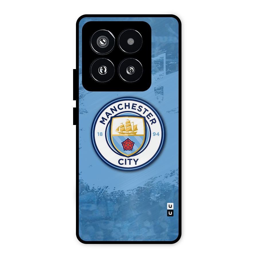 Manchester City Club Metal Back Case for Xiaomi 14 Pro