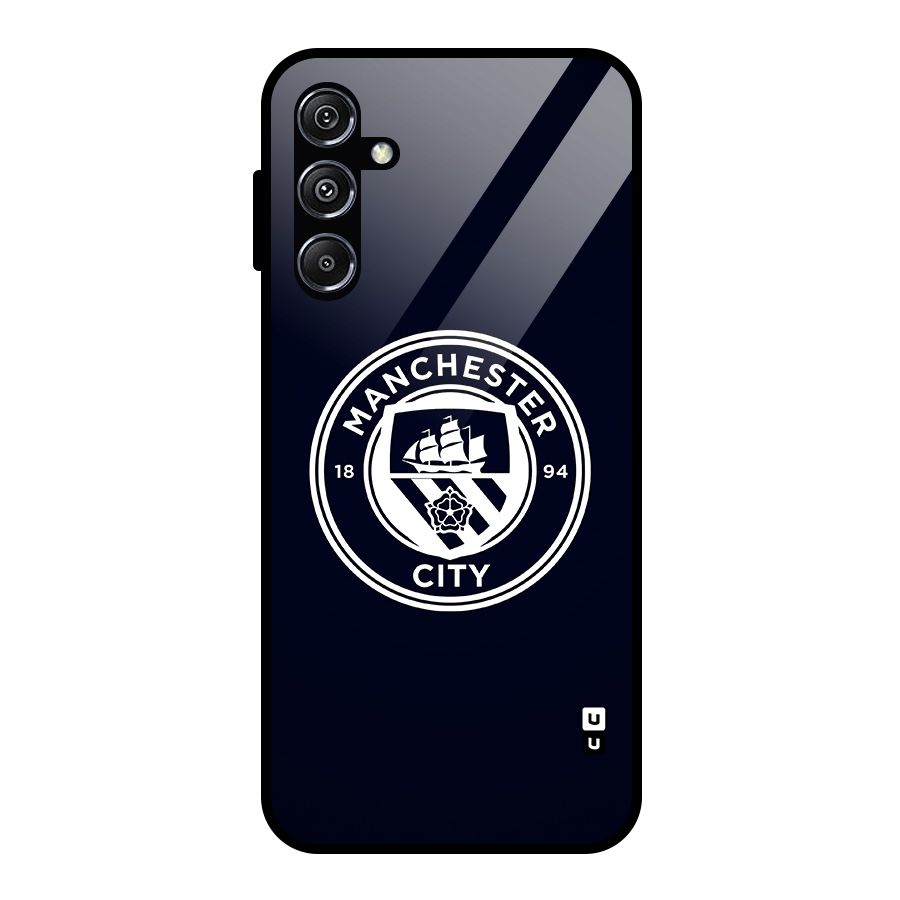 Manchester City FC Glass Back Case for Galaxy M34 5G