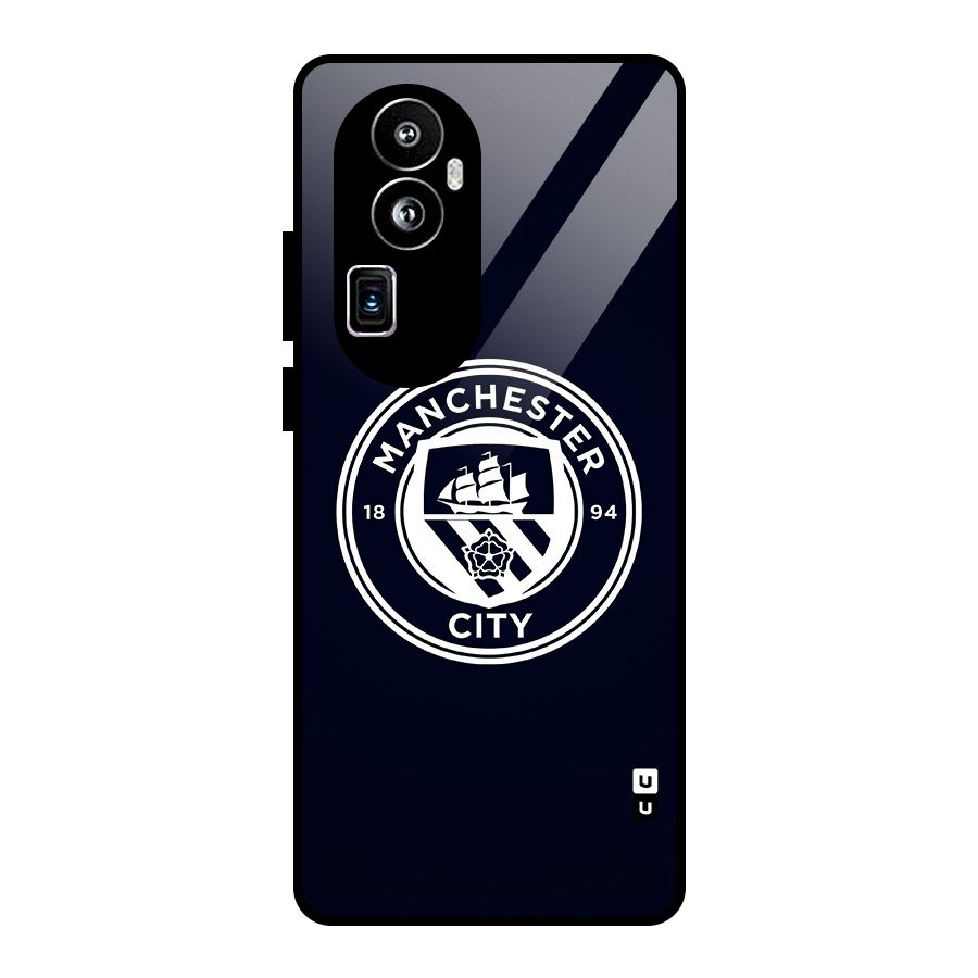 Manchester City FC Glass Back Case for Oppo Reno10 Pro Plus