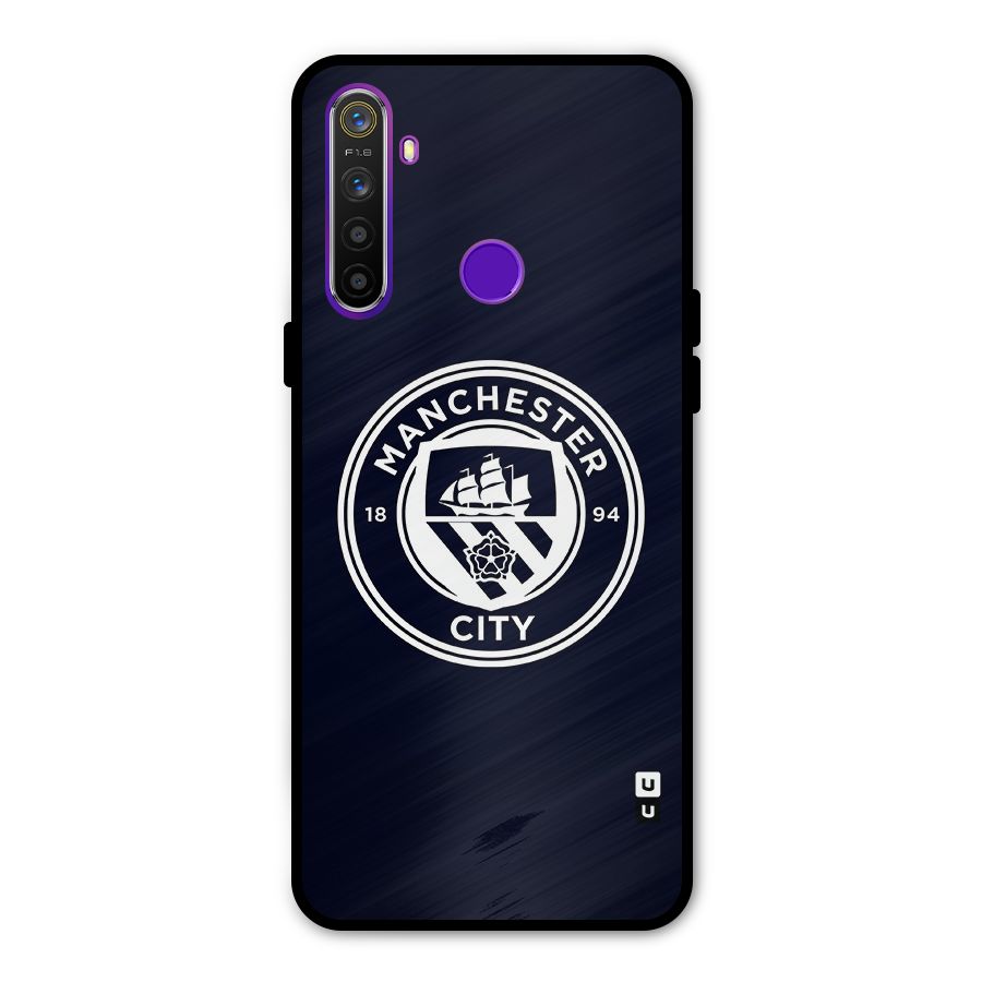 Manchester City FC Glass Back Case for Realme 5s