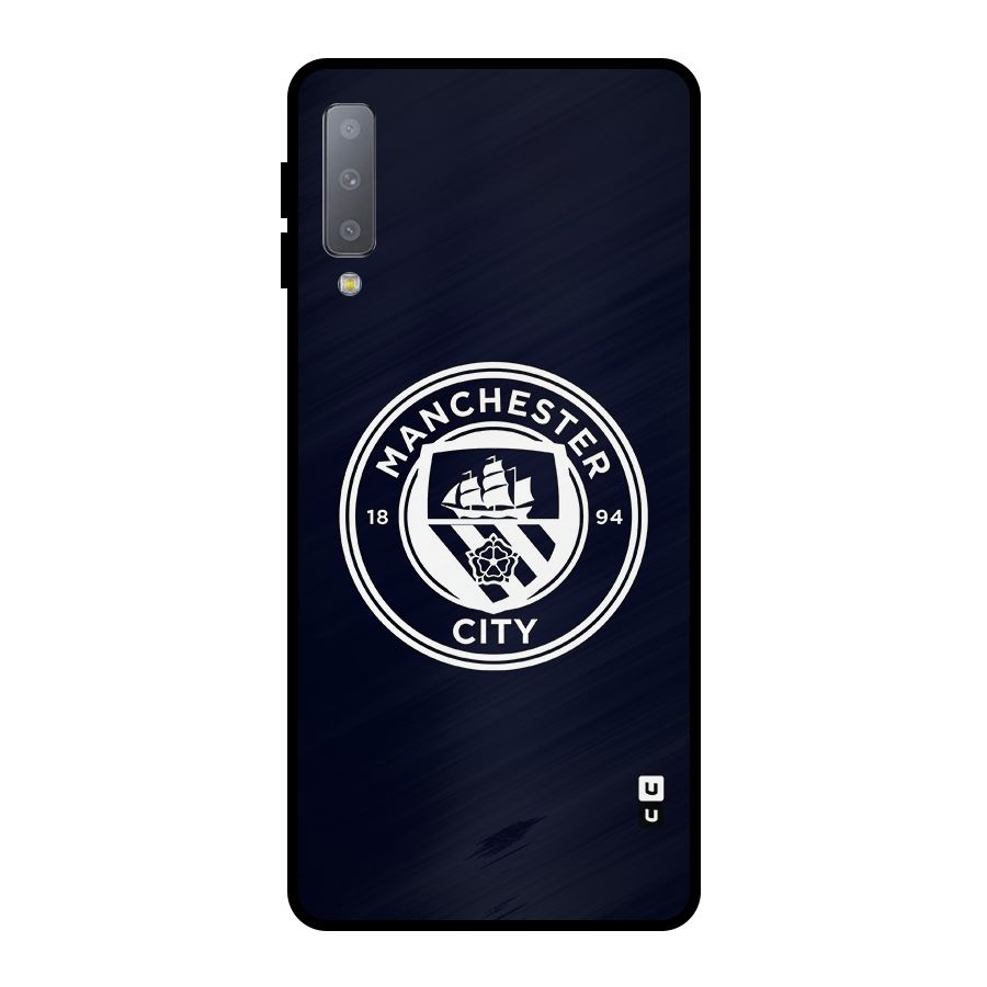 Manchester City FC Metal Back Case for Galaxy A7 (2018)