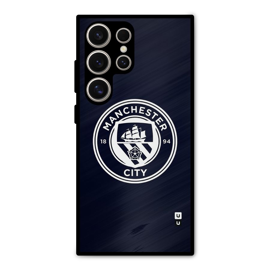 Manchester City FC Metal Back Case for Galaxy S24 Ultra