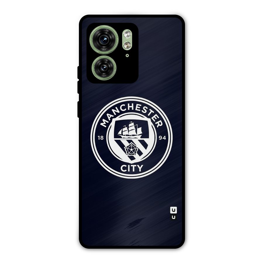 Manchester City FC Metal Back Case for Motorola Edge 40 5G