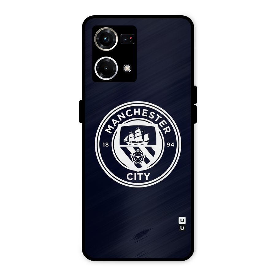 Manchester City FC Metal Back Case for Oppo F21s Pro 4G