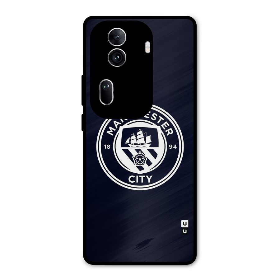Manchester City FC Metal Back Case for Oppo Reno11 Pro 5G