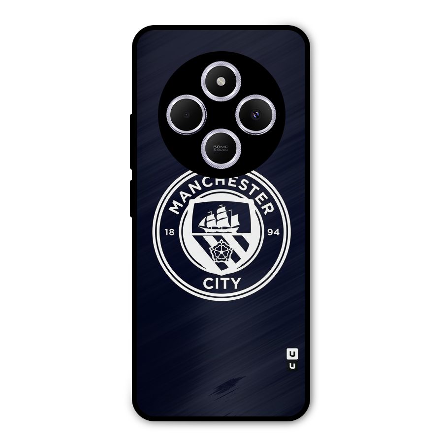 Manchester City FC Metal Back Case for Poco C75 5G