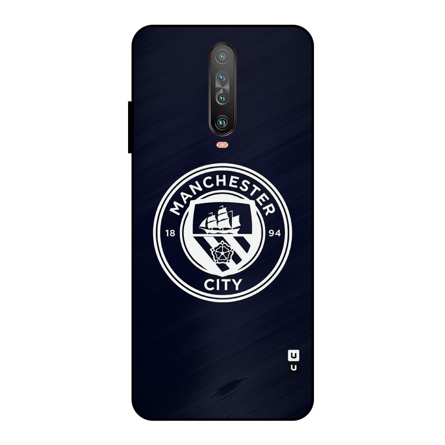 Manchester City FC Metal Back Case for Poco X2