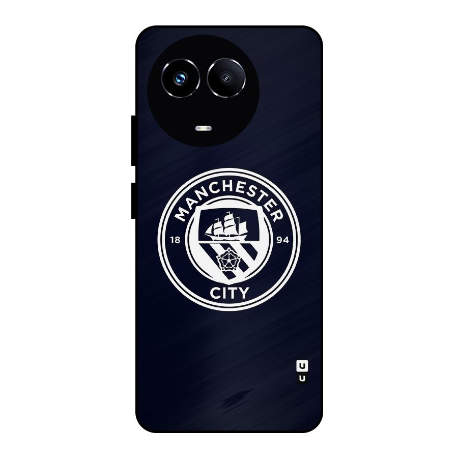 Manchester City FC Metal Back Case for Realme 11 5G