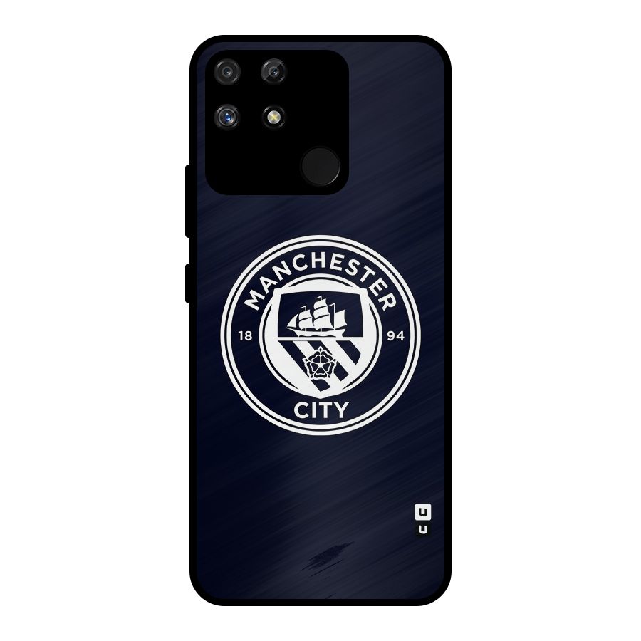 Manchester City FC Metal Back Case for Realme Narzo 50A