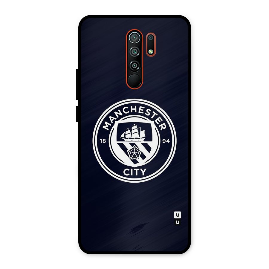 Manchester City FC Metal Back Case for Redmi 9 Prime