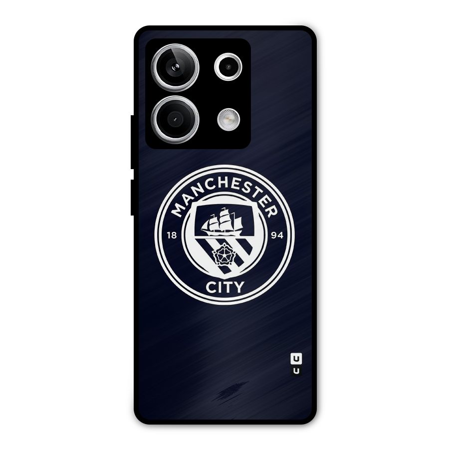 Manchester City FC Metal Back Case for Redmi Note 13 5G