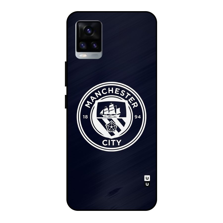 Manchester City FC Metal Back Case for Vivo V20 2021
