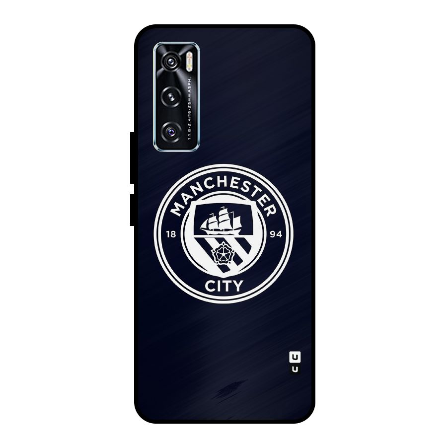 Manchester City FC Metal Back Case for Vivo V20 SE