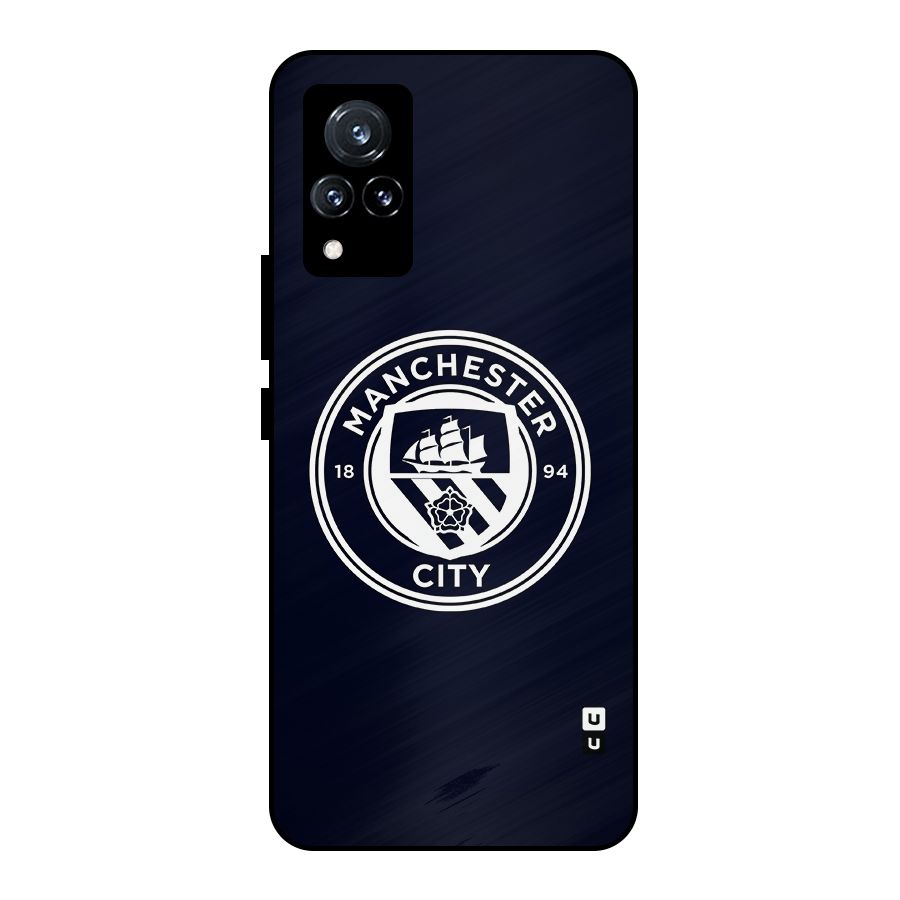 Manchester City FC Metal Back Case for Vivo V21 5G