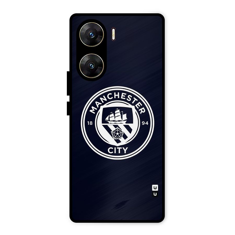 Manchester City FC Metal Back Case for Vivo V29e