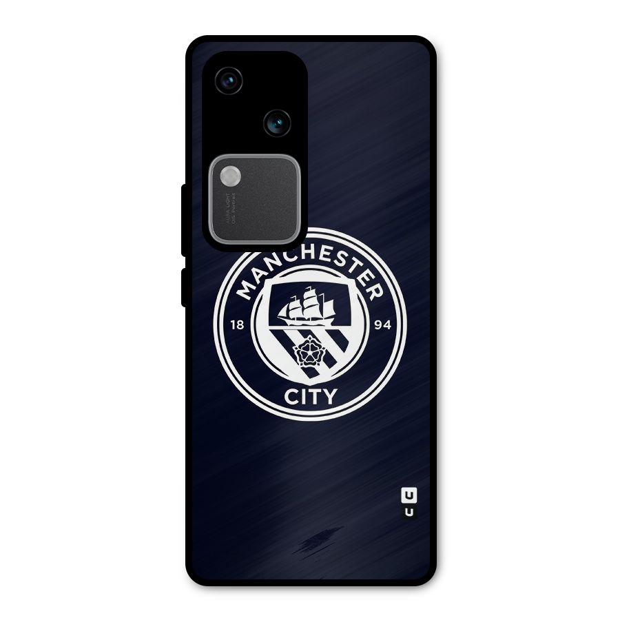 Manchester City FC Metal Back Case for Vivo V30