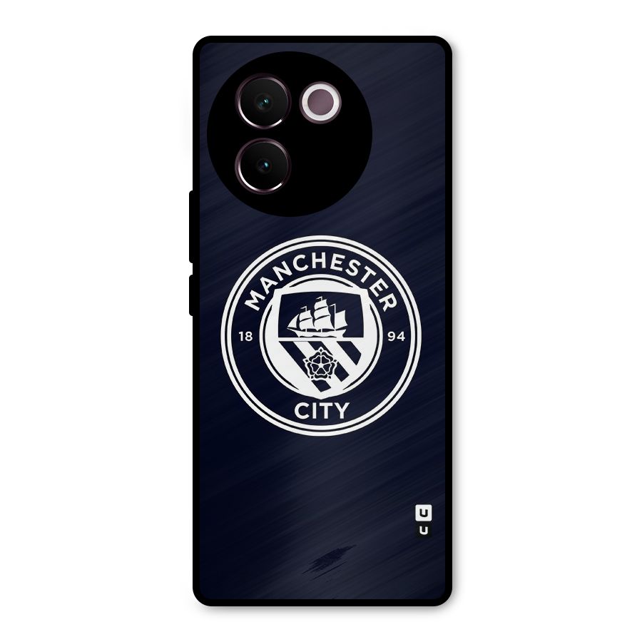 Manchester City FC Metal Back Case for Vivo V30e