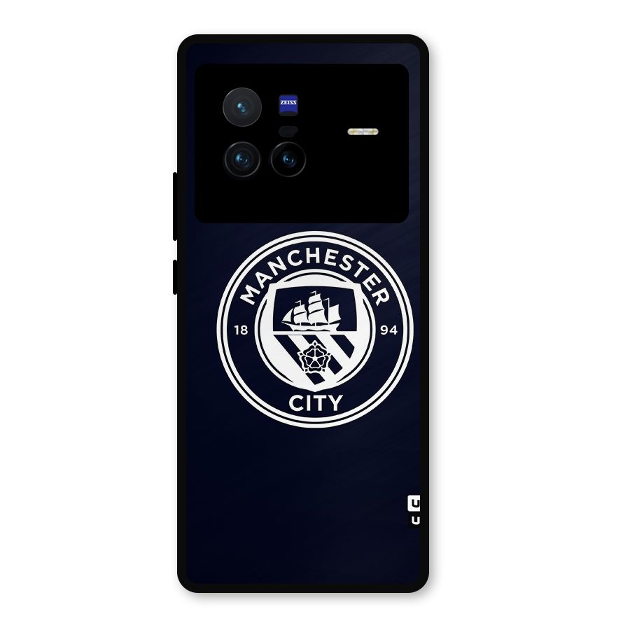 Manchester City FC Metal Back Case for Vivo X80