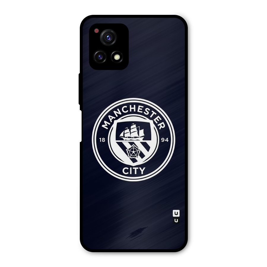Manchester City FC Metal Back Case for Vivo Y72 5G