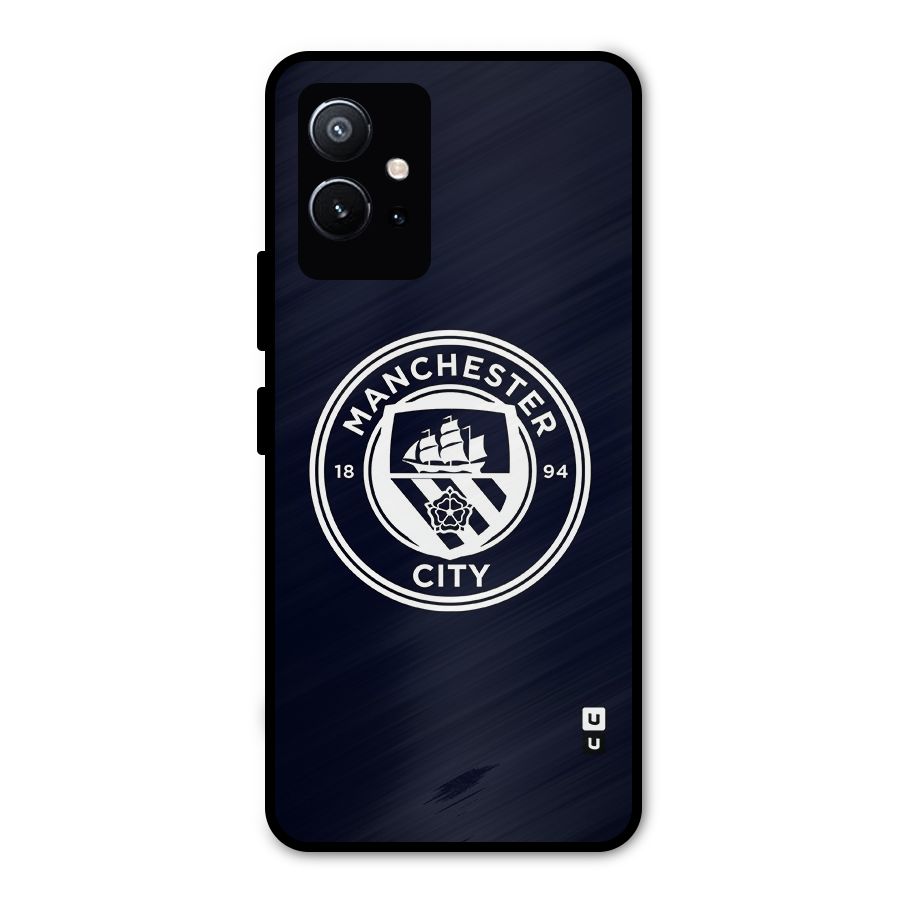 Manchester City FC Metal Back Case for Vivo Y75 5G